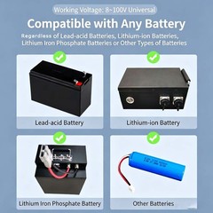 Reliable Compact Durable Versatile Stable LiFePO4 Ternary Battery Level Detector