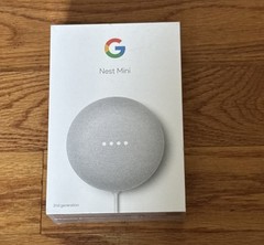 Google Nest Mini 2nd Gen Smart Speaker Bluetooth WiFi Chalk Google Assistant