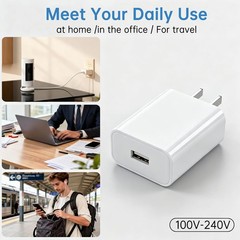 5V 2A Outdoor USB Power Adapter plug for Wyze Cam, Blink Mini Pan