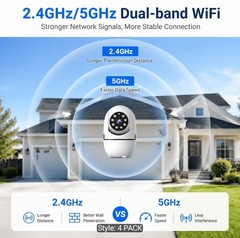 set 4 CLOUD STORAGE Wi-Fi camera Intelligent Camera High Resolution