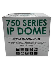 Wirepath Surveillance WPS-750-DOM-IP-BL IP Dome Camera 842822020817