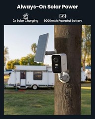 4G LTE Cellular Security Camera Wireless Outdoor, No WiFi 4G(No Wifi Support)