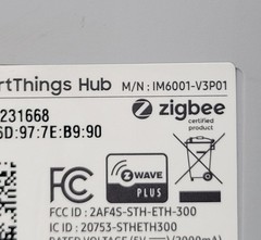 Samsung IM6001-V3P01 3rd Gen SmartThings Hub With Power Supply