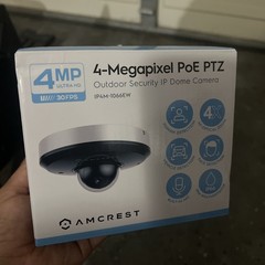 Amcrest 4-megapixel PoE PTZ Outdoor Security Camera IP4M-1066EW