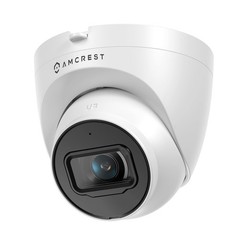 Amcrest UltraHD 4K (8MP) Outdoor Security IP Turret PoE Camera, 3840×2160, 98ft