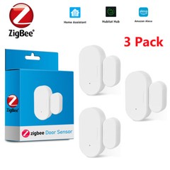 6 PCS Zigbee Window Door Sensors Smart Contact Sensors for App Home Automation