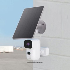 Solar Panel for Ring Spotlight Camera Security Cam Battery Charger Outdoor 13FT