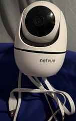 Netvue Wi-Fi Home Security Camera Indoor Pan/Tilt – Powers On Only / As-Is