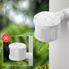 EDISHINE Motion Sensor, Automatic Dusk to Dawn, 180 Degree Replacement
