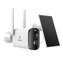 ANNKE 4MP Color Wireless WiFi Security Camera Solar Battery Powered 2 Way Audio