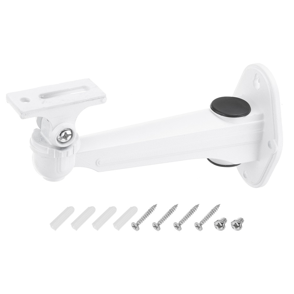 1 x Security Camera Mounting 7.4″ Universal CCTV IP Bracket Aluminum Alloy White