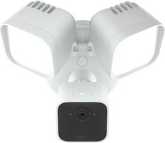 Blink – Outdoor Wired 1080p Security Camera with Floodlight – White