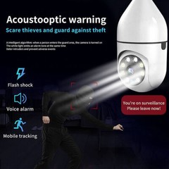 360° 1080P IP E27 Light Bulb Camera