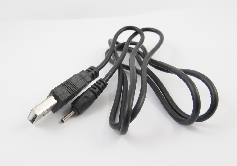 1pcs USB 2.0 A Male To 2.0mm x 0.6mm Male Plug 5V DC Power Charger Cable 1M/3ft