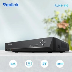 Reolink 1212A 12MP PoE Security Camera System 12CH NVR 2TB HDD Smart Detection