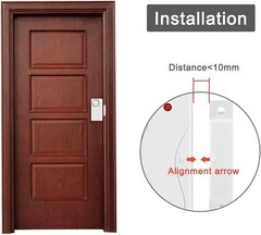 Door Alarm Wireless Anti-Theft Remote Control Door and Window Security Alarms