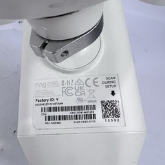 RING Floodlight Cam Wired with Motion-Activated 1080P HD Video-WHITE 5AT3T2