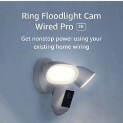 BRAND NEW Ring Floodlight Cam Wired Pro with Bird’s Eye View and 3D Motion