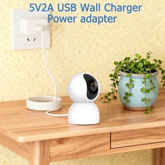 5V 2A Outdoor USB Power Adapter plug for Wyze Cam, Blink Mini Pan