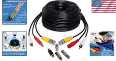 All-in-One 3-in-1 BNC Cable for CCTV & Surveillance