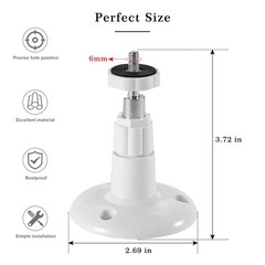 4/8 Pack Camera Wall Mount Bracket Outdoor Indoor Flexible for Arlo Pro Security