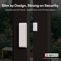 4PCS SONOFF Zigbee Door and Window Sensor, Window Door Contact Alarm App Control