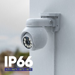 SANNCE 16CH NVR 4K 2 Way Audio PoE PT Security Camera System Outdoor Color Night