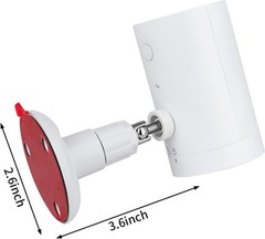 2Pack No Drilling Wall Mount for Ring Stick up Cam Battery/Plug-In 3Rd Gen/Stick