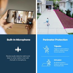 Amcrest UltraHD 4K (8MP) Outdoor Security IP Turret PoE Camera, 3840×2160, 98ft
