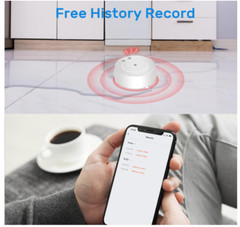 Wifi Water Leak Detector: 110Db Water Sensor Alarm with Triple Real-Time Alerts