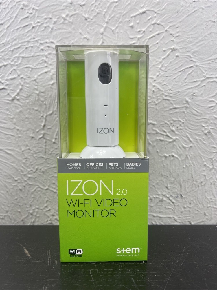 New Sealed Stem IZON 2.0 WI-FI Video Monitor Android iOS iPad iPhone iPod Touch