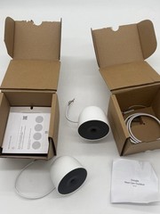 GOOGLE Nest CAM *2nd Gen* Indoor/Outdoor Battery Security Camera (2-Pack)