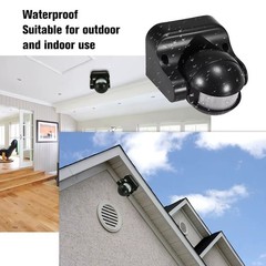AC 110V-240V PIR Infrared Motion Sensor 180 Degree Motion Detection Delay3494