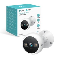 Kasa 4MP 2K Security Camera Outdoor Wired IP65 Starlight Sensor & 98 Ft Night