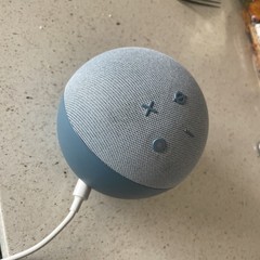 Amazon Echo Dot 4th Gen Smart Speaker w/ Alexa – Twilight Blue – Tested Works