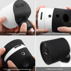 Holaca Silicone Case Protectiev Skins Cover for SimpliSafe Outdoor Cam（SCM301）