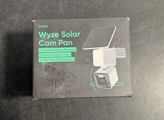 Wyze Solar Cam Pan 2K Wi-Fi Solar/Battery Pan/Tilt Color Night Vision – New