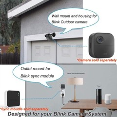Premium 4-Pack Blink Outdoor Camera Mounts with Adjustable Weatherproof Housing