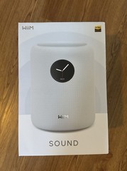 WiiM Sound Smart Speaker with 1.8″ Touch Display, Hi‑Res 24‑bit/192 kHz White