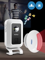 Wireless Driveway Alarm Infrared Motion Sensor Home Garage Alert Security System