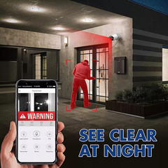 10CH Wireless Security Cameras System 5MP Outdoor NVR system kit no HDD