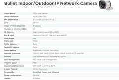 Zmodo 720p sPoE Hd Outdoor Wired Camera ZP-IBH15-S Male MicroUSB 2nd Gen