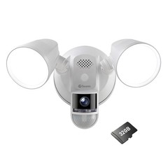 4K Floodlight Security Camera,Security Camera Outdoor with a 32GB Micro SD Ca…