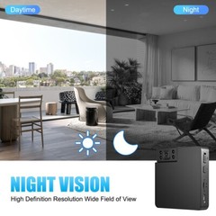 Smart Mini Wireless WiFi Camera Home Security 1080P HD Night Cam