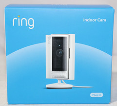 Ring Indoor Cam 2nd Gen Plug-In 1080p HD WiFi Security Camera White Ships Open