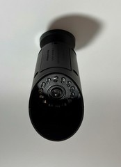 Dummy Security Camera Decoy w/ Mount Bracket Flashing LED