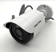 Night Owl 5MP CM-C50XL-BU-JF Spotlight HD Camera, White NEW SEALED