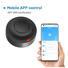 Tuya Smart WiFi Smoke Sensor Fire Protection 85dB Sound Security System Control