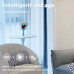 Wireless Zigbee2MQTT 3.0 Door Window Sensor Smart Home Alarm Contact Sensor