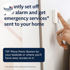 Simplisafe 8 Piece Wireless Home Security System – Optional 24/7 Professional Mo